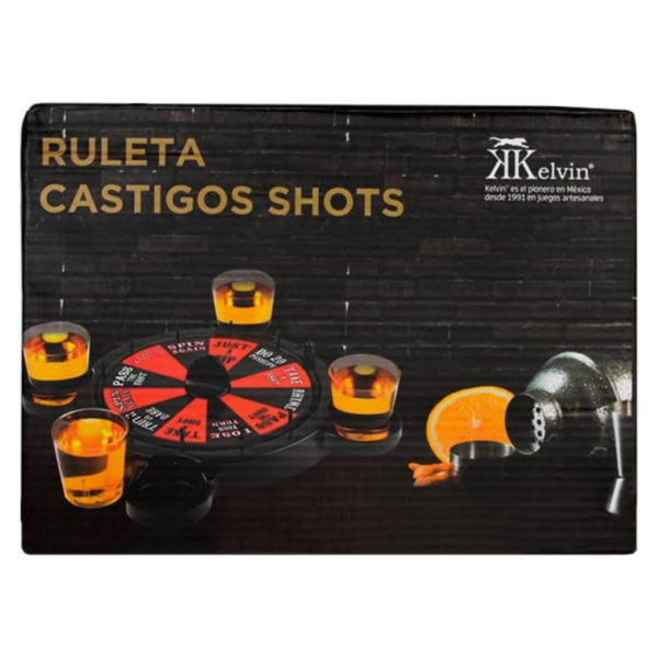 Ruleta Juego de Shots + 4 Copas - Imagen 2