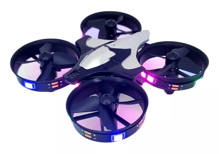 Mini Dron Con Led Control Remoto De Mano - Imagen 2