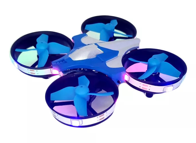 Mini Dron Con Led Control Remoto De Mano - Imagen 3