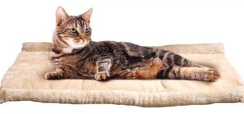 Alfombra y cama tubular para gatos - Imagen 3