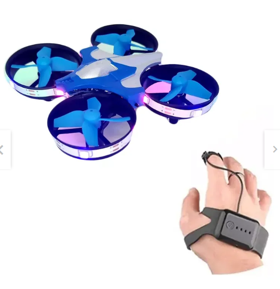 Mini Dron Con Led Control Remoto De Mano - Imagen 4
