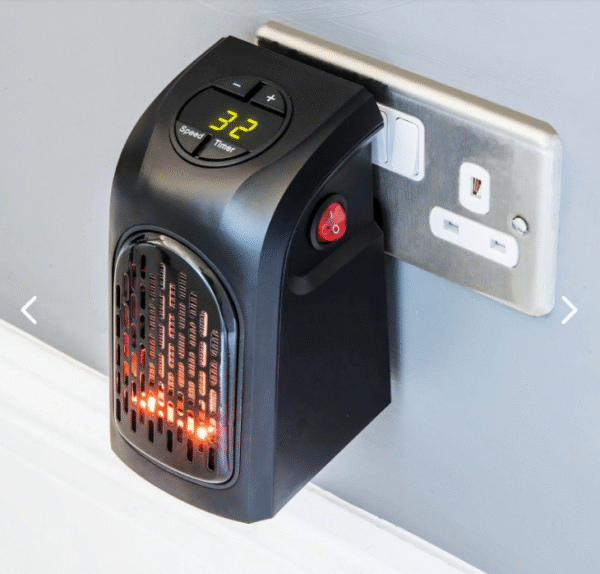 Calefactor eléctrico de bajo consumo