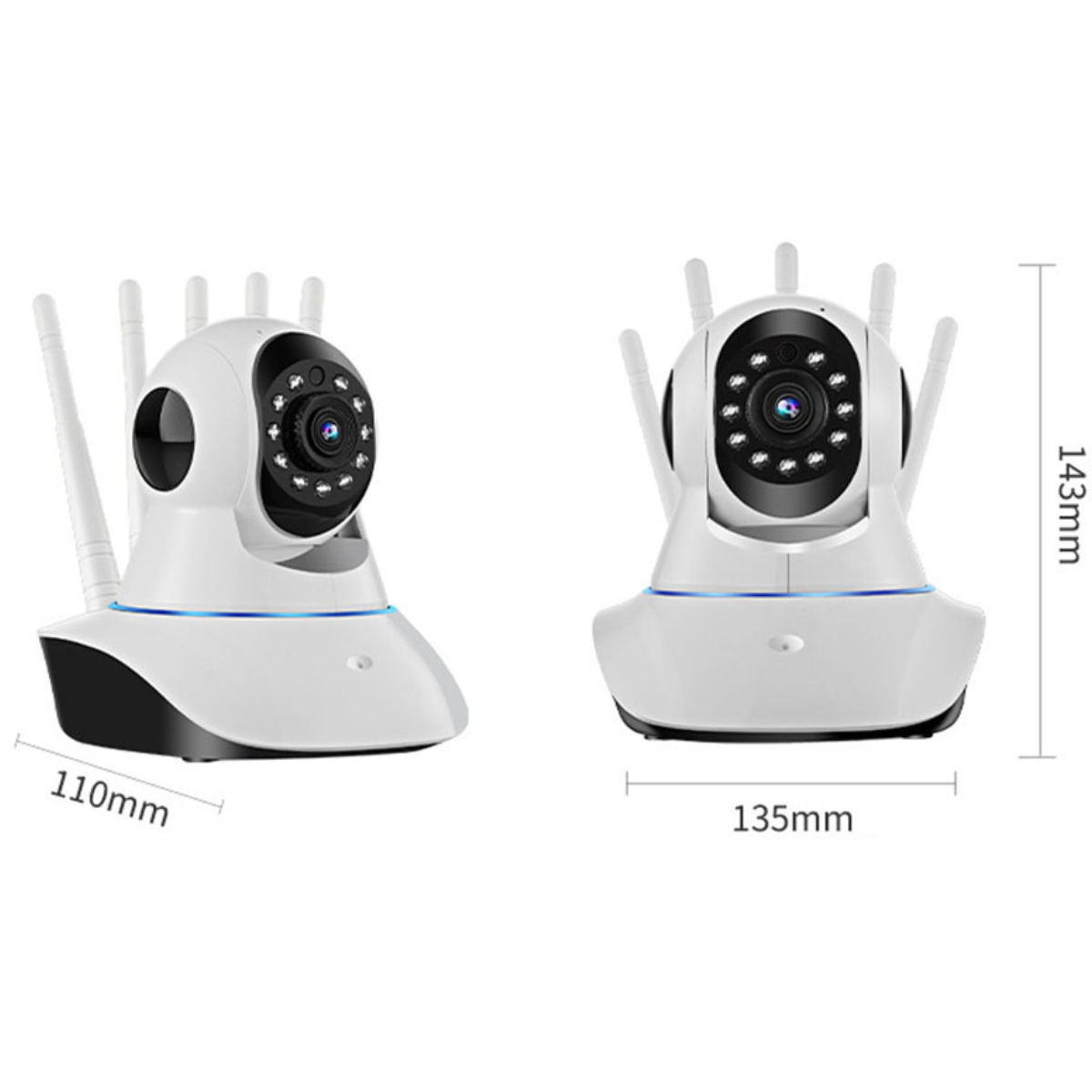 Cámara de Seguridad WIFI Visión Nocturna - Imagen 4