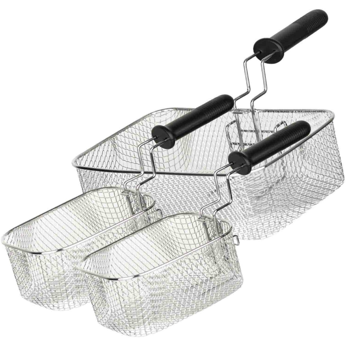 Freidora Doble de Acero Inoxidable 6 Lts. - Imagen 2