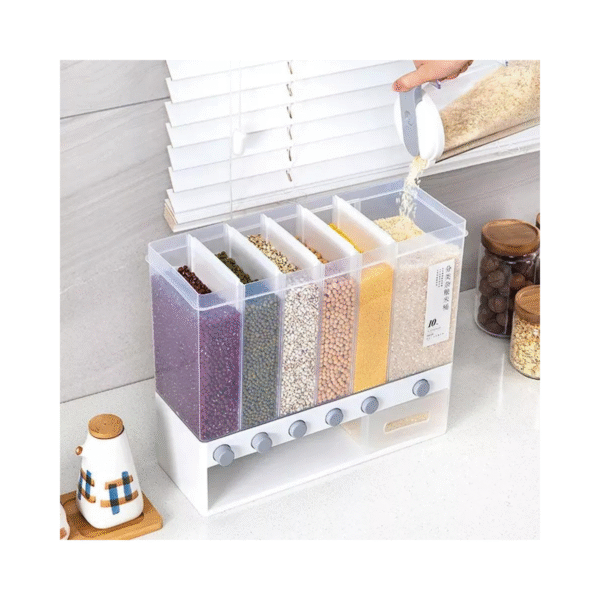 Dispensador de granos con 6 divisores - Imagen 2