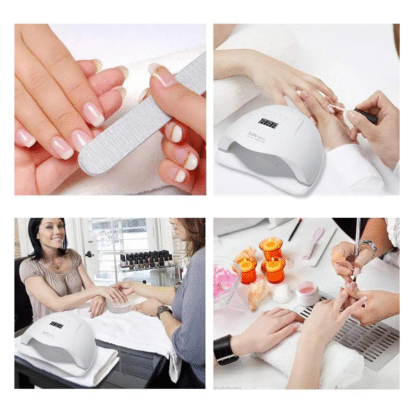 Lámpara de Uñas Manicure x5 UV LED - Imagen 3