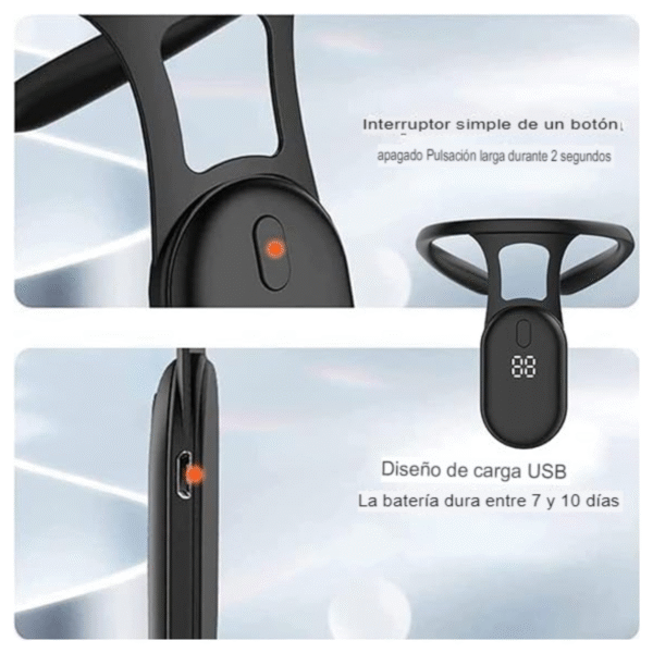 Corrector de Postura Masaje Ultrasónico - Imagen 3