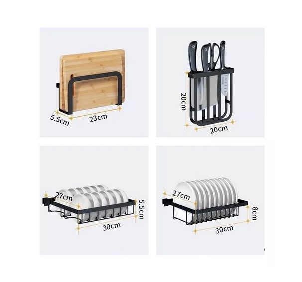 Rack Escurridor Lavaplatos Grande 85cm - Imagen 3