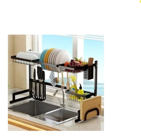 Rack Escurridor Lavaplatos Grande 85cm - Imagen 2