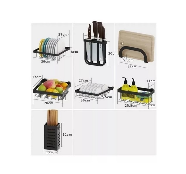 Rack Escurridor Lavaplatos Grande 85cm - Imagen 4