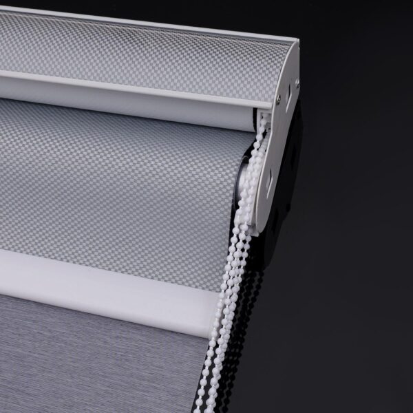 Cortina Roller Doble-Gris 100x240