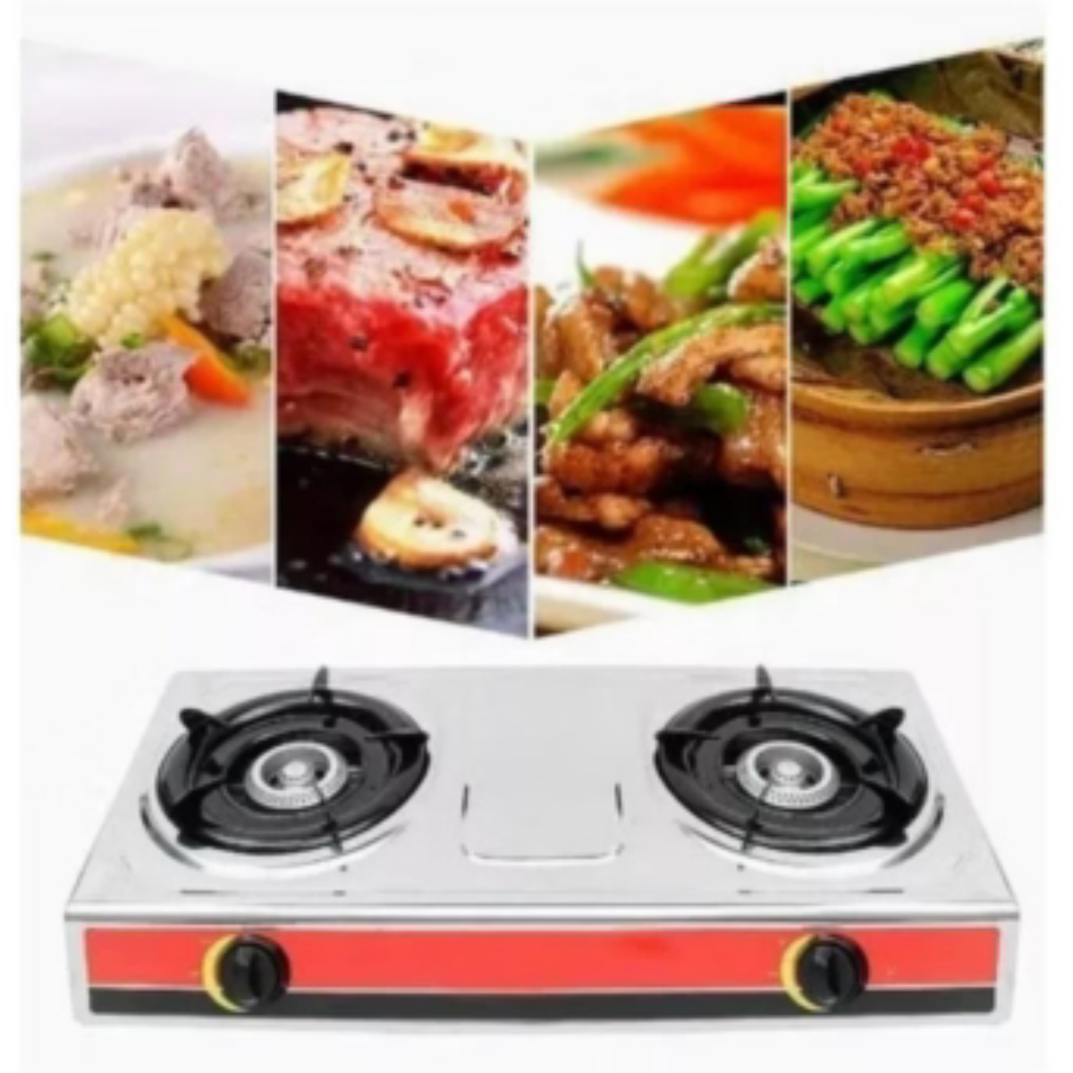 Cocina de Gas de 2 Quemadores - Imagen 2