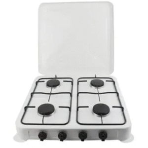 Cocina de Gas 4 Platos con Cubierta Pro