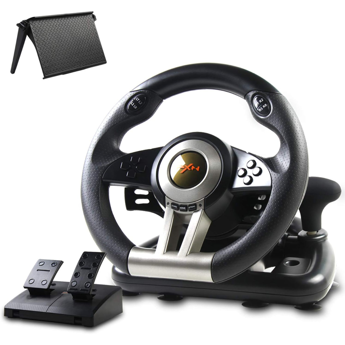 Volante Carreras PXN Palanca + Pedales