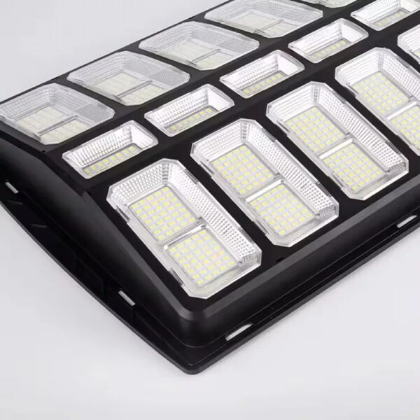 Foco Solar Led 1600w Control Y Poste - Imagen 2