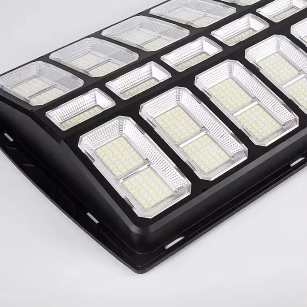 Foco Solar Led 1600w Control Y Poste - Imagen 2