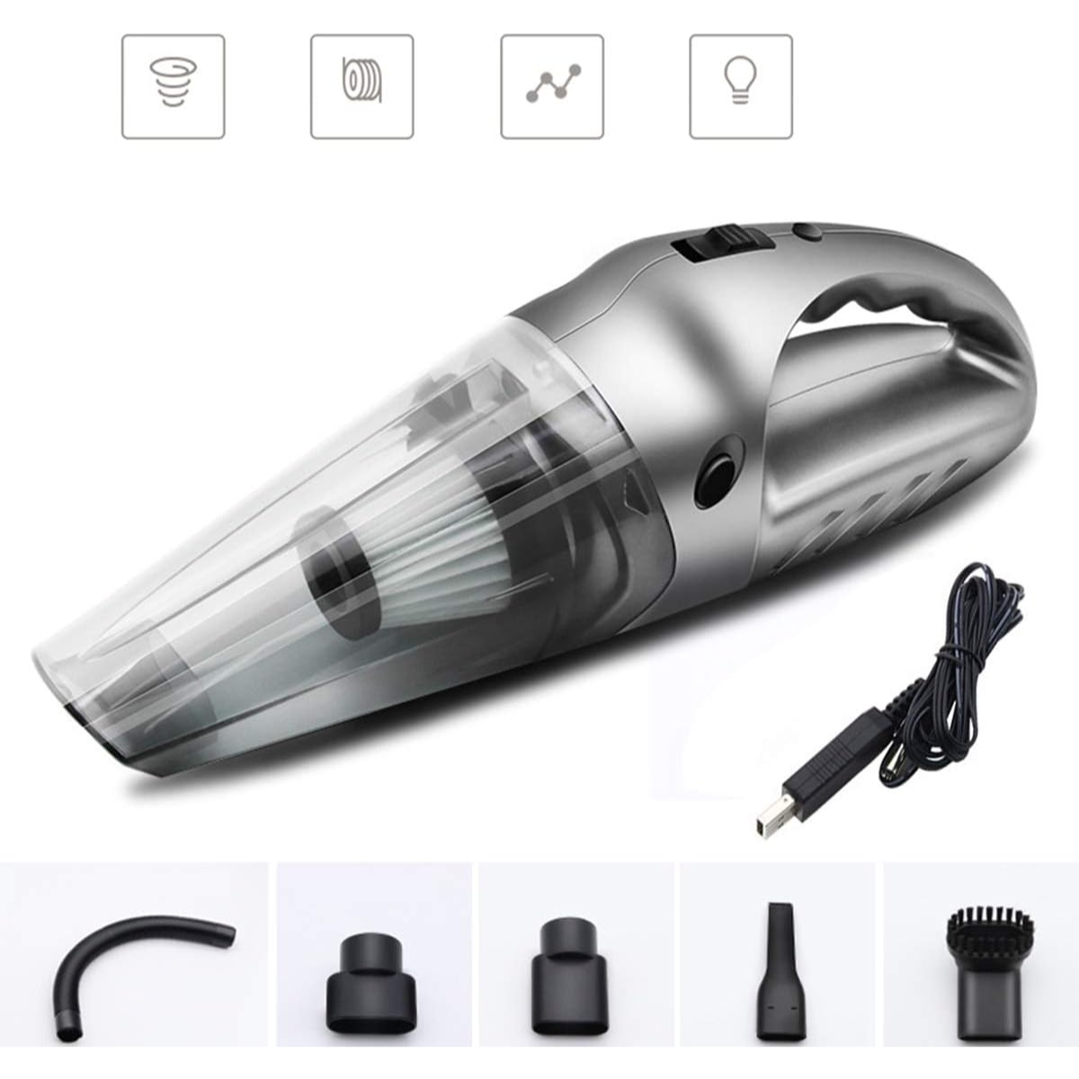 Aspirador Portátil para Coche PRO - Imagen 4
