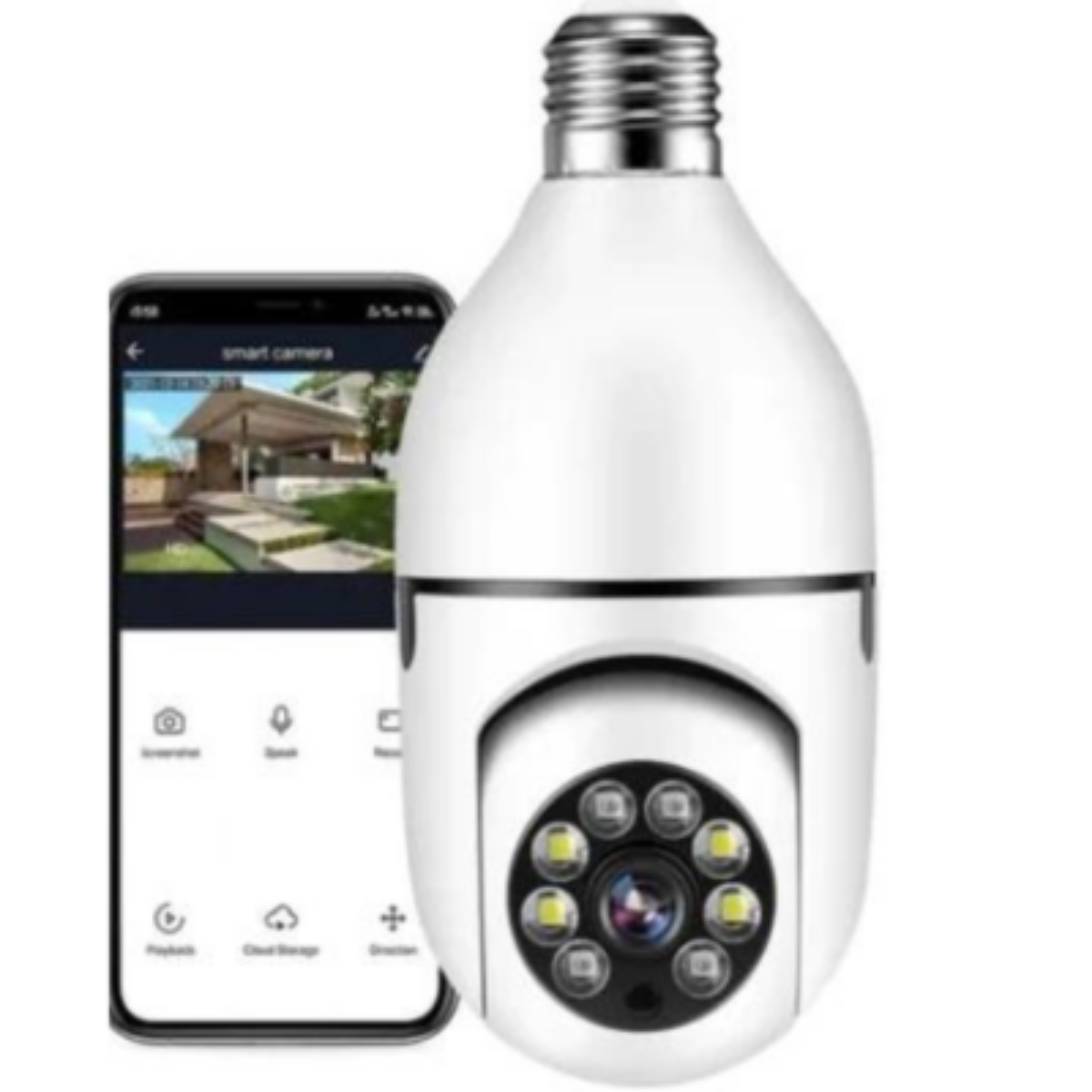 Cámara de Vigilancia Panorámica con WIFI