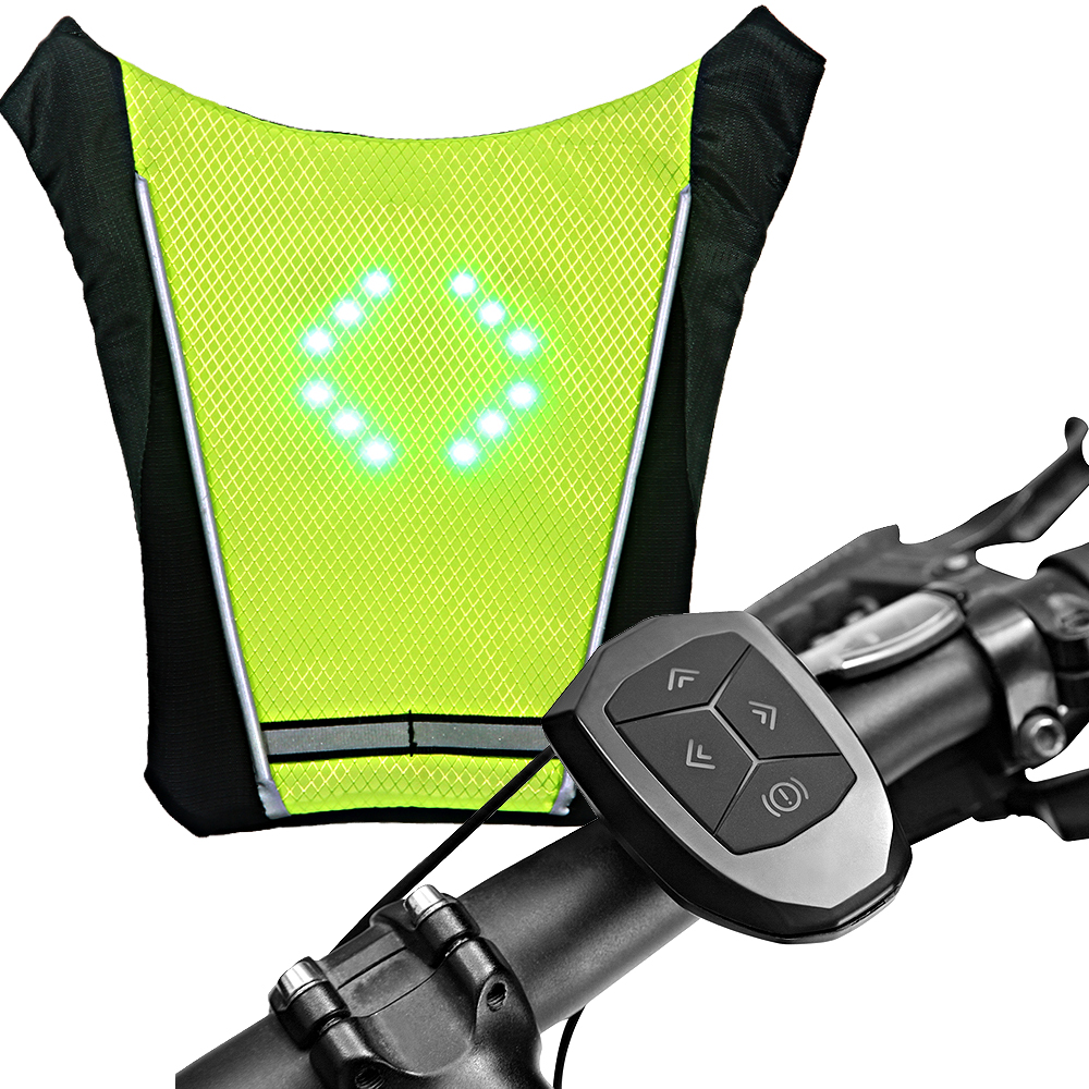 Chaleco Señalizador LED para Bicicleta-Scooter - Imagen 2