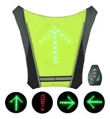 Chaleco Señalizador LED para Bicicleta-Scooter