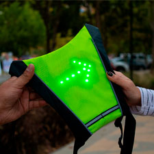Chaleco Señalizador LED para Bicicleta-Scooter - Imagen 5