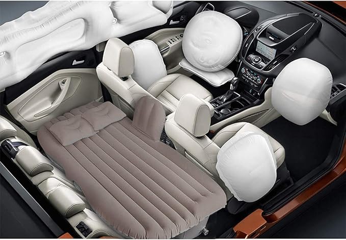 Colchón inflable para asiento de auto