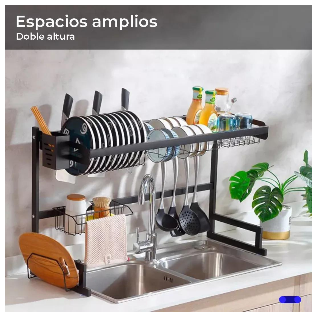 Escurridor de Platos en Altura - Imagen 2