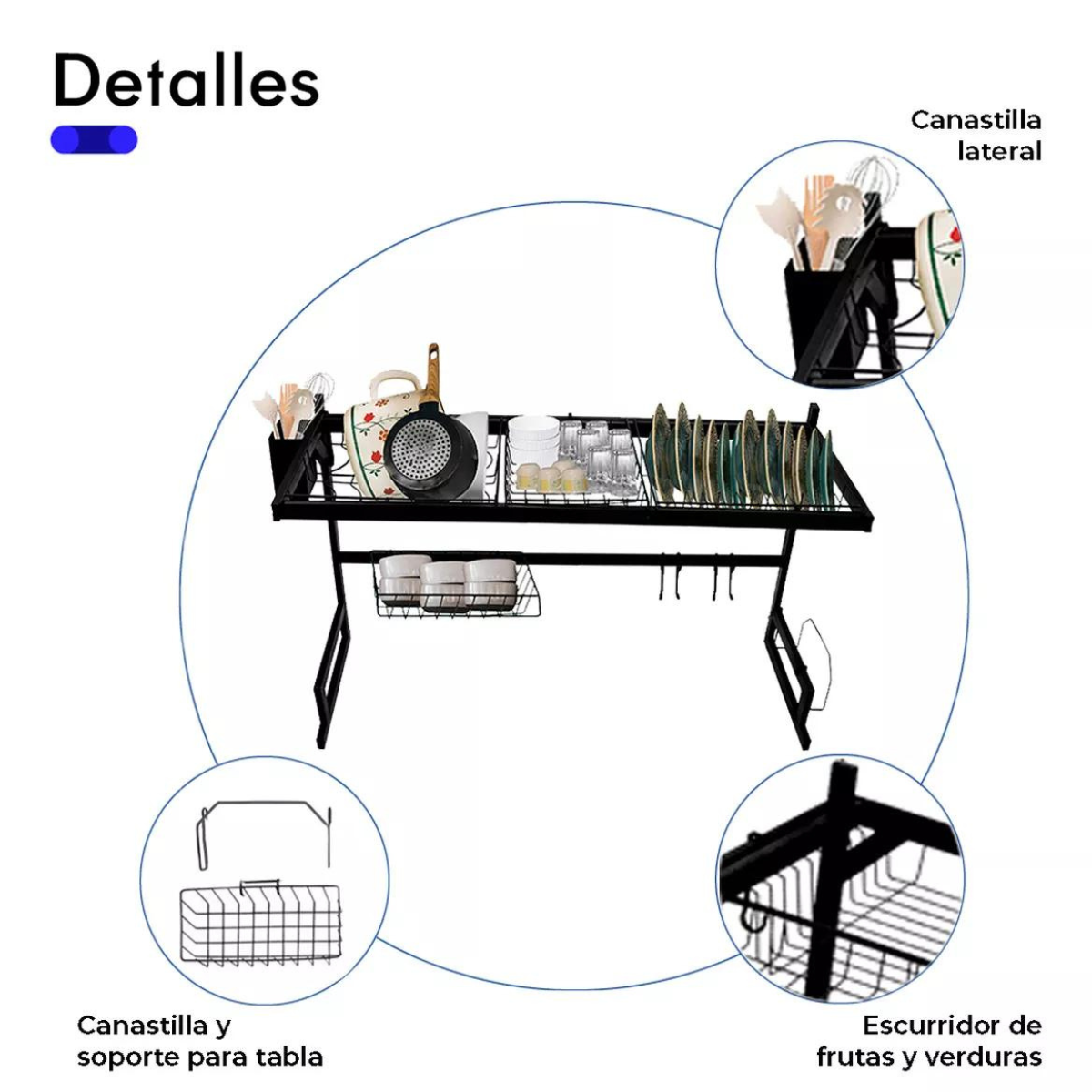 Escurridor de Platos en Altura - Imagen 4