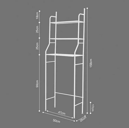 Estante Mueble Organizador Baño 3 Nivele - Imagen 3
