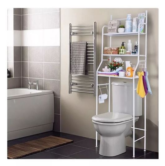 Estante Mueble Organizador Baño 3 Nivele - Imagen 4