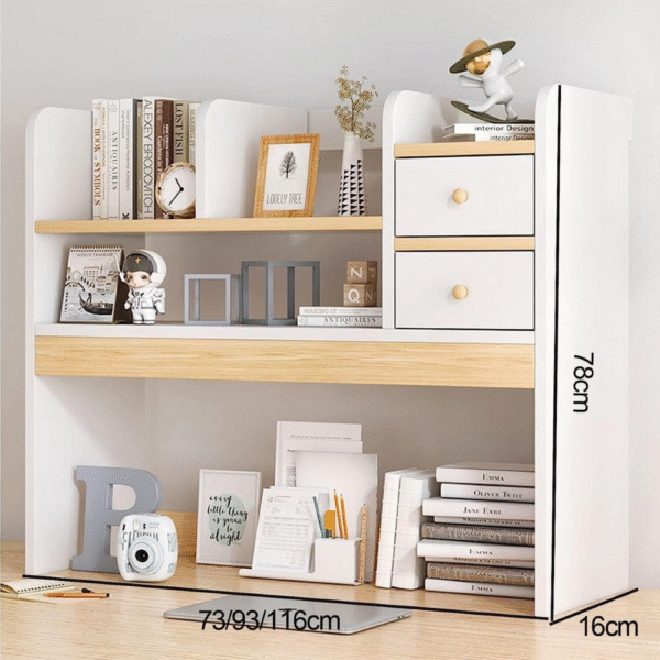 Organizador Escritorio Con Cajón - Imagen 2