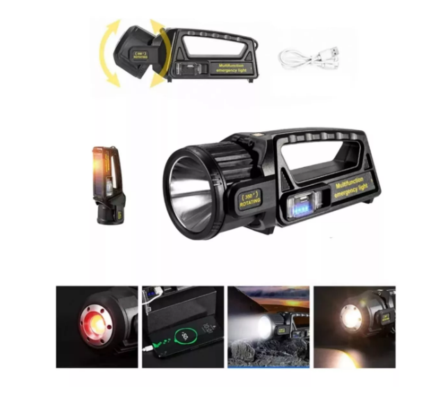 Linterna Lámpara Solar LED Recargable - Imagen 3