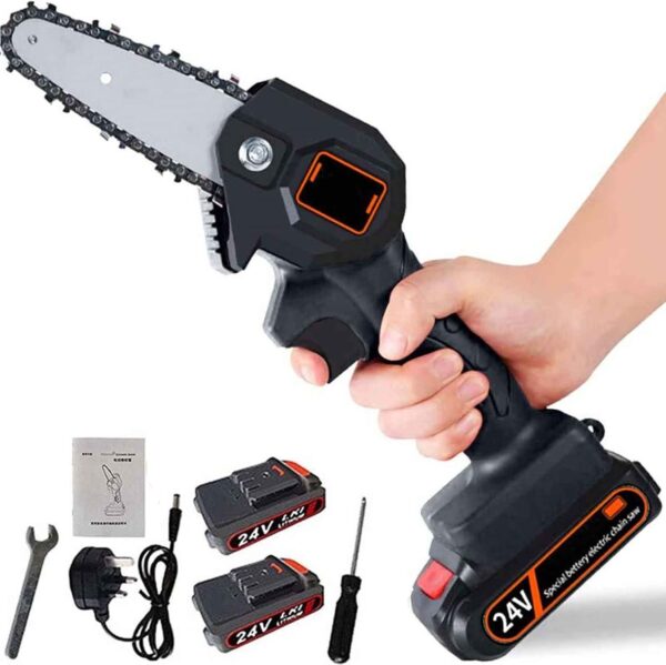 kit mini motosierra +caja de herramienta - Imagen 2