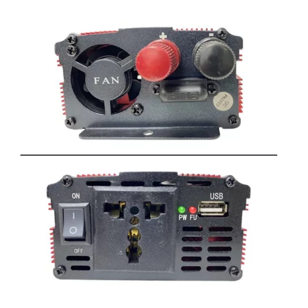 Inversor Corriente 12v A 220v Convertido - Imagen 3