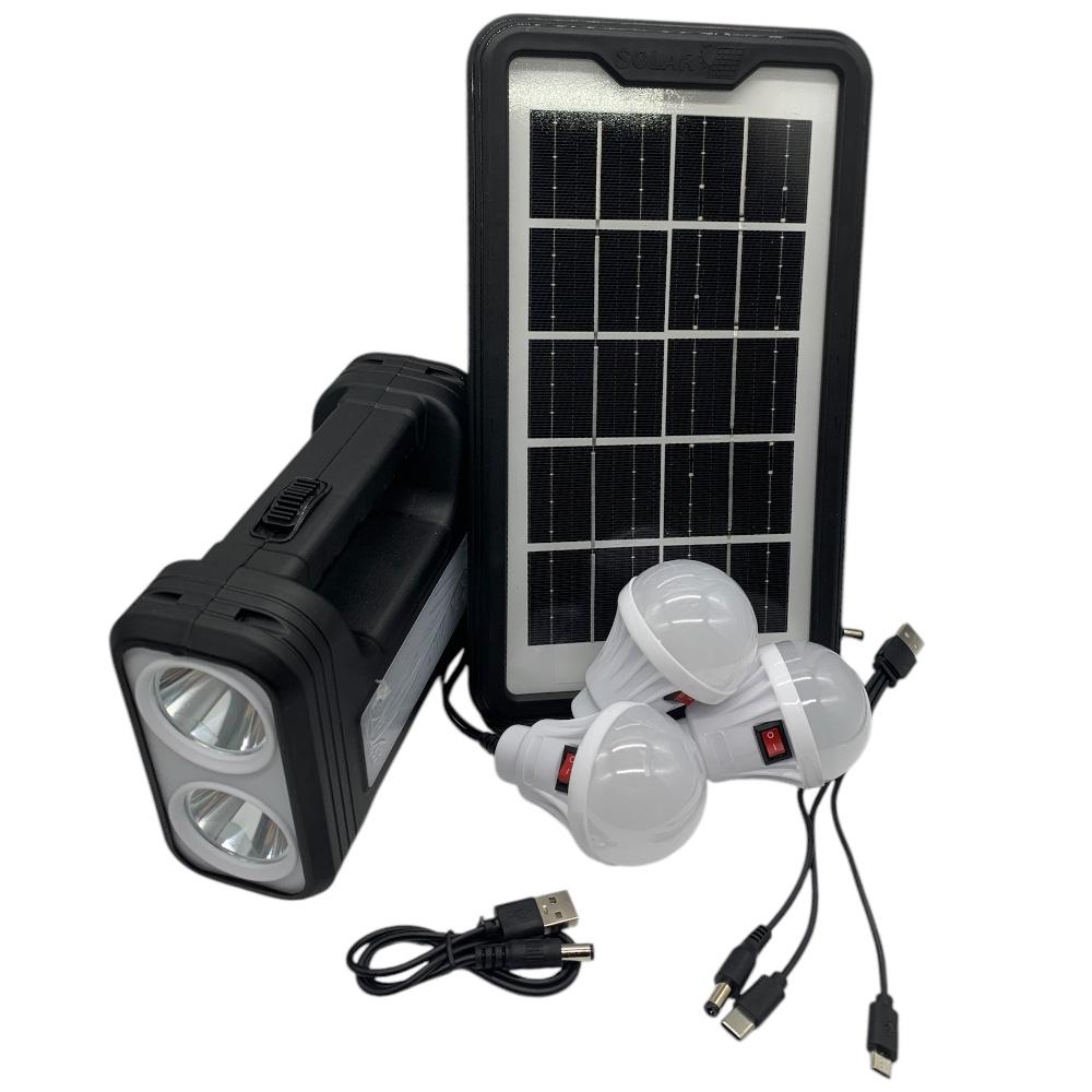 Kit Solar Emergencia Recargable Portátil - Imagen 3