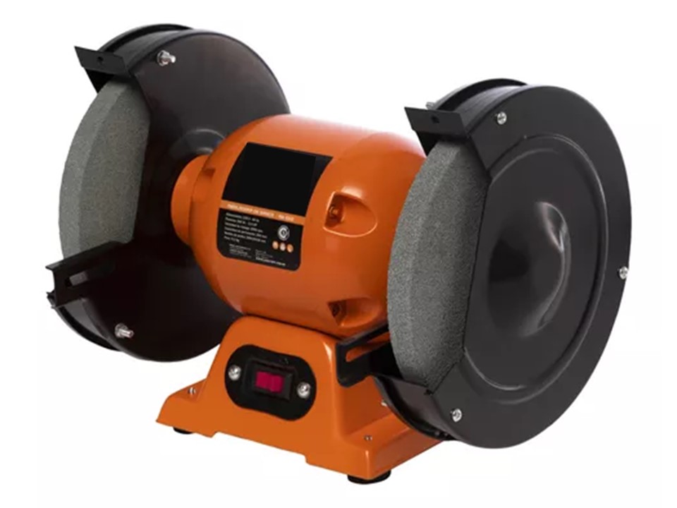 Esmeril De Banco 550W 8" 3/4 HP 2 Discos - Imagen 3