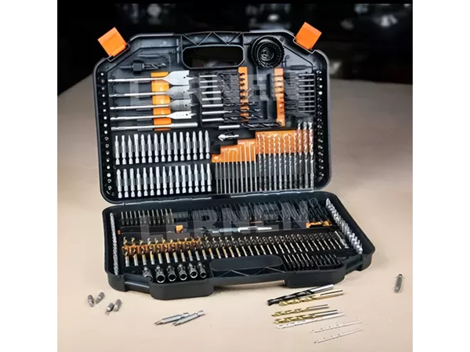 Set 246 Puntas De Taladros Brocas Dados - Imagen 2