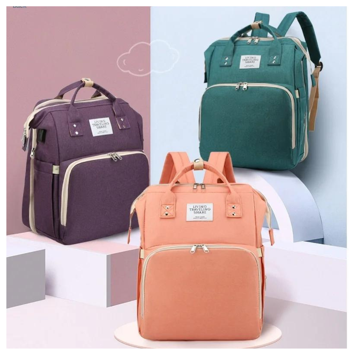 Mochila 3 en 1 Camping Baby - Imagen 3