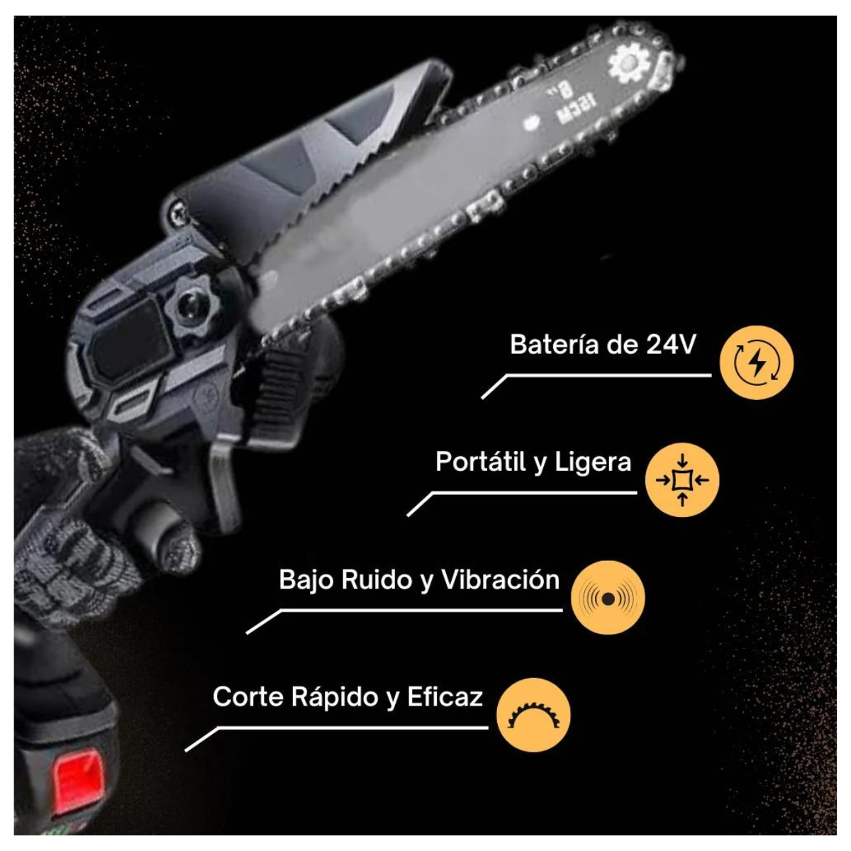 MIni motosierra eléctrica 4" - Imagen 3
