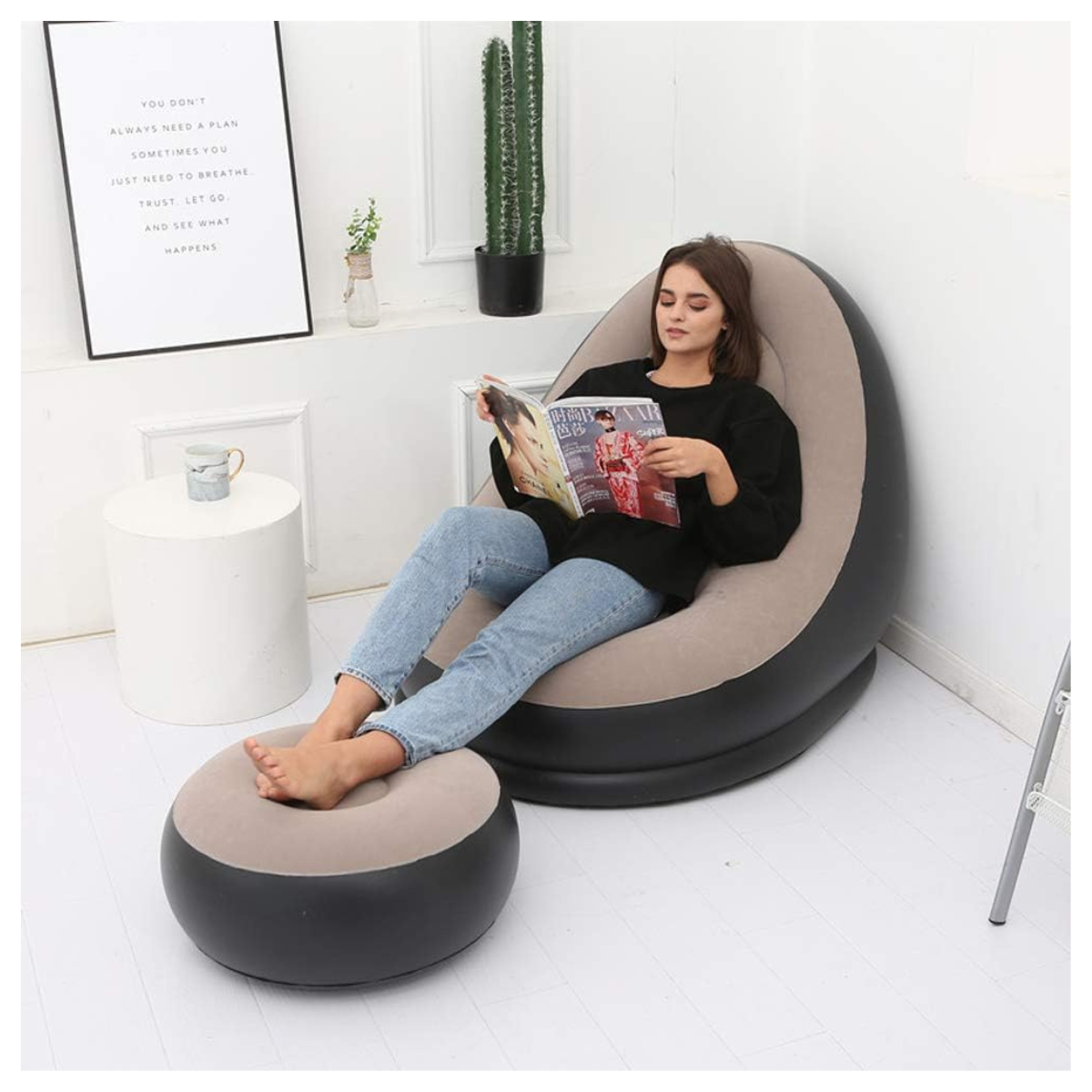 Tumbona mueble inflable Moderna de lujo