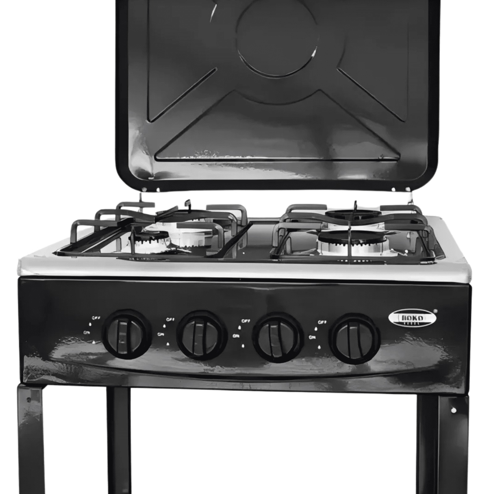 Cocinilla 4 Quemadores a Gas Con Patas - Imagen 3