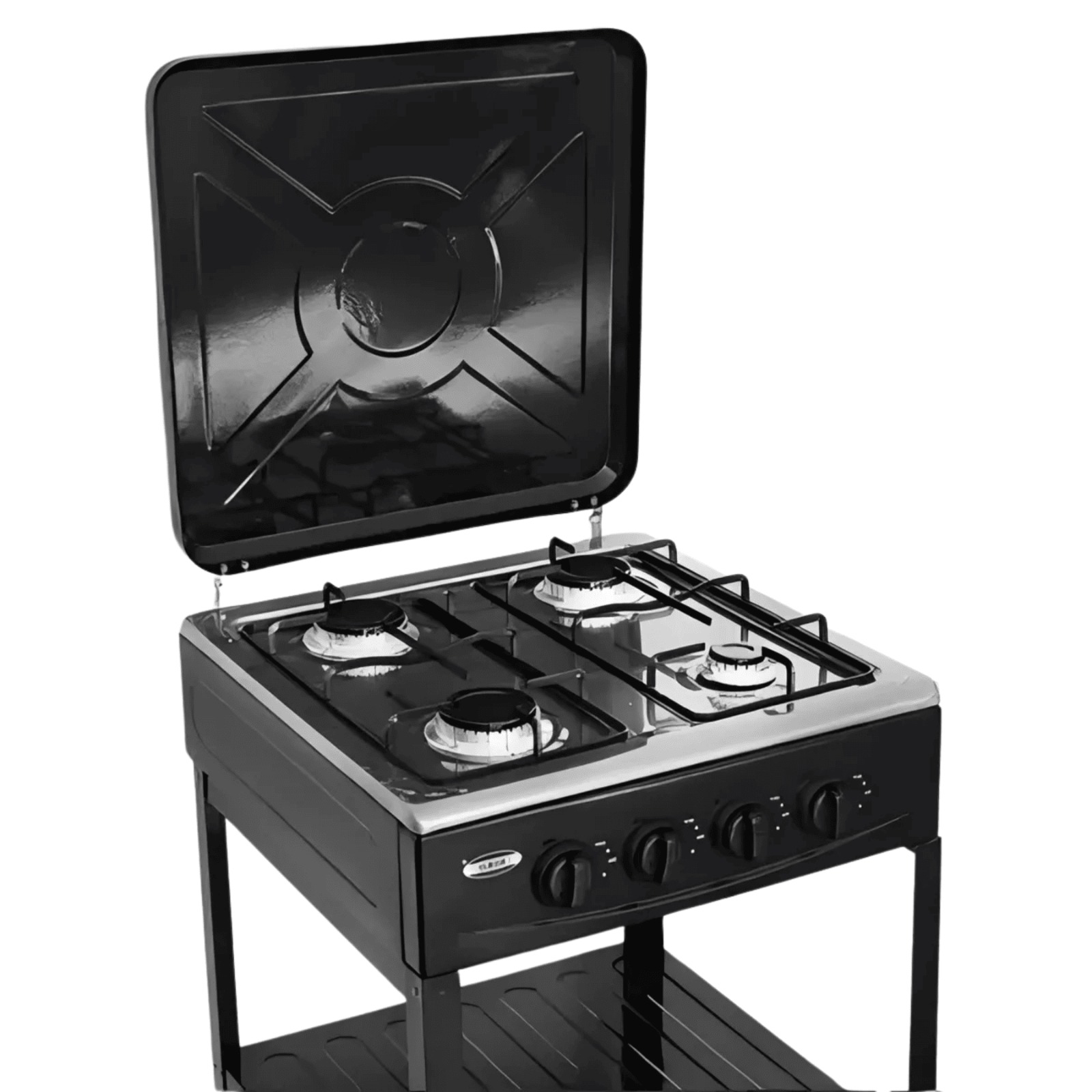 Cocinilla 4 Quemadores a Gas Con Patas